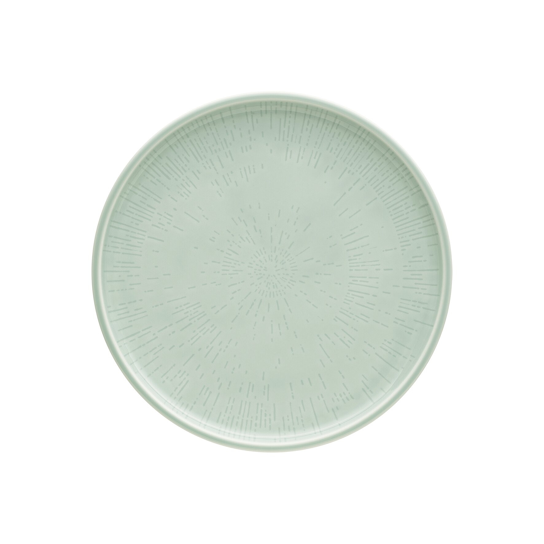 Shiro Glaze Frost, Coupteller flach ø 240 mm mit Struktur